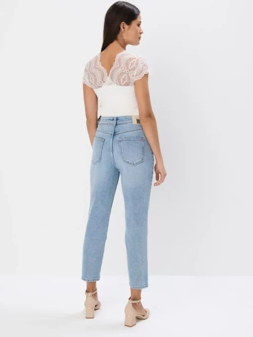 Jeans>MOHITO Mom Jeans PETITE Blau