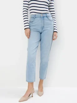 Jeans>MOHITO Mom-Fit-Jeans Blau