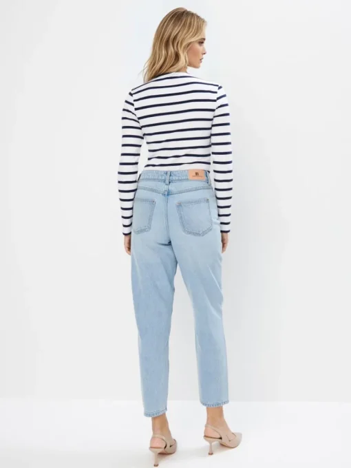 Jeans>MOHITO Mom-Fit-Jeans Blau