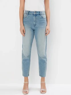 Jeans>MOHITO Mom-Fit-Jeans Blau
