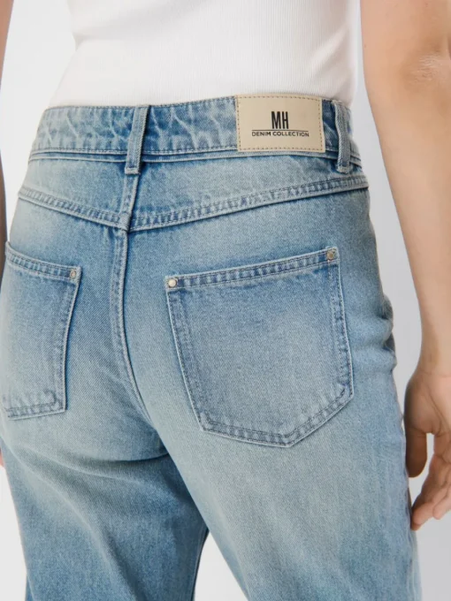Jeans>MOHITO Mom-Fit-Jeans Blau