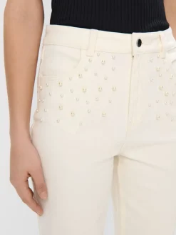 Jeans></noscript>MOHITO Mom-Jeans im Slim-Fit Creme
