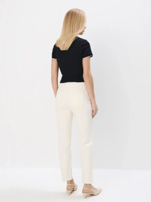 Jeans>MOHITO Mom-Jeans im Slim-Fit Creme
