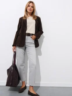 Jeans>MOHITO Mom-Jeans im Slim-Fit Grau