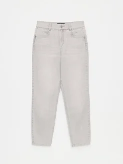 Jeans></noscript>MOHITO Mom-Jeans im Slim-Fit Grau
