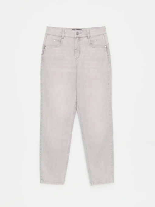Jeans>MOHITO Mom-Jeans im Slim-Fit Grau