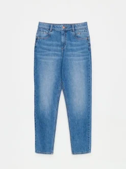 Jeans></noscript>MOHITO Mom-Jeans im Slim-Fit Blau