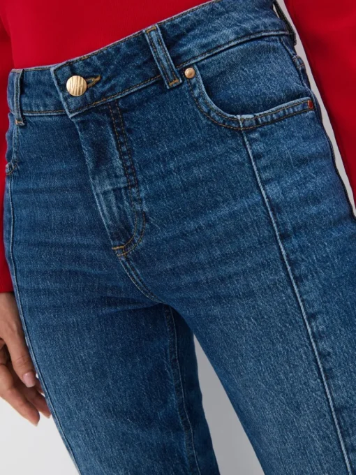 Jeans>MOHITO Mom-Jeans im Slim-Fit Blau