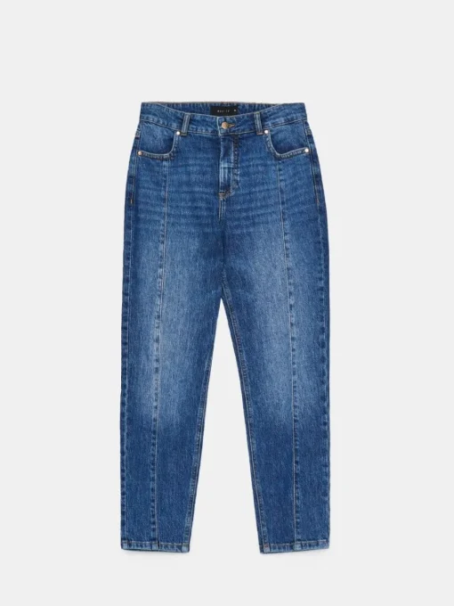 Jeans>MOHITO Mom-Jeans im Slim-Fit Blau