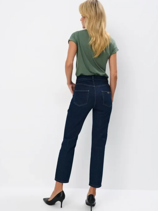 Jeans>MOHITO Mom-Jeans im Slim-Fit Navy