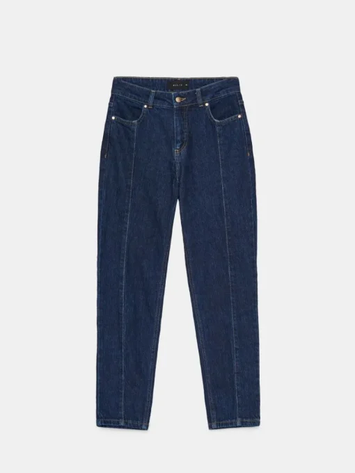 Jeans>MOHITO Mom-Jeans im Slim-Fit Navy