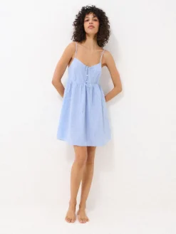 Schlafanzüge></noscript>MOHITO Nachthemd Blau