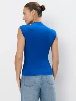 Blusen, Hemden></noscript>MOHITO Oberteil Blau