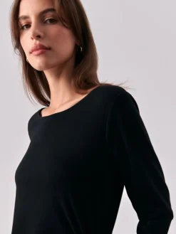 T-shirts, Tops|Blusen, Hemden>MOHITO Oberteil Schwarz