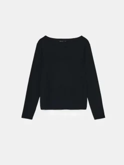 T-shirts, Tops|Blusen, Hemden>MOHITO Oberteil Schwarz