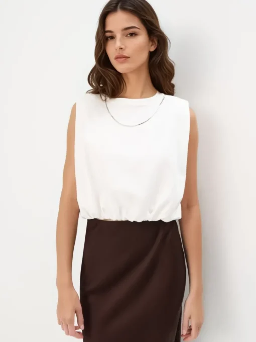 T-shirts, Tops>MOHITO Oberteil Weiu00df