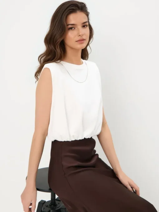 T-shirts, Tops>MOHITO Oberteil Weiu00df