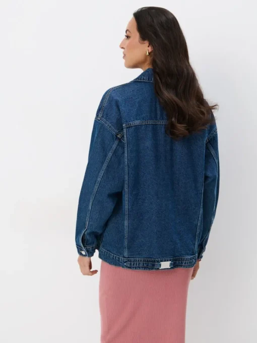 Jacken, Mäntel>MOHITO Oversize-Denimjacke Blau