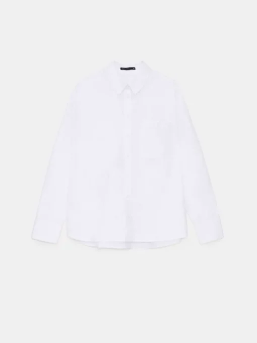 Blusen, Hemden>MOHITO Oversize-Hemd aus Baumwolle Weiu00df