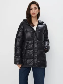 Jacken, Mäntel>MOHITO Oversize-Jacke Schwarz