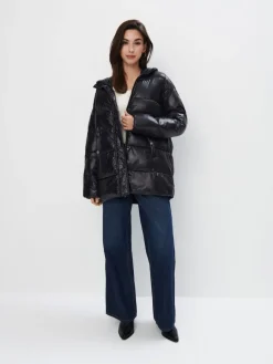 Jacken, Mäntel>MOHITO Oversize-Jacke Schwarz