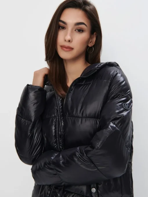 Jacken, Mäntel>MOHITO Oversize-Jacke Schwarz