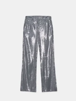 Hosen></noscript>MOHITO Paillettenhose Grau