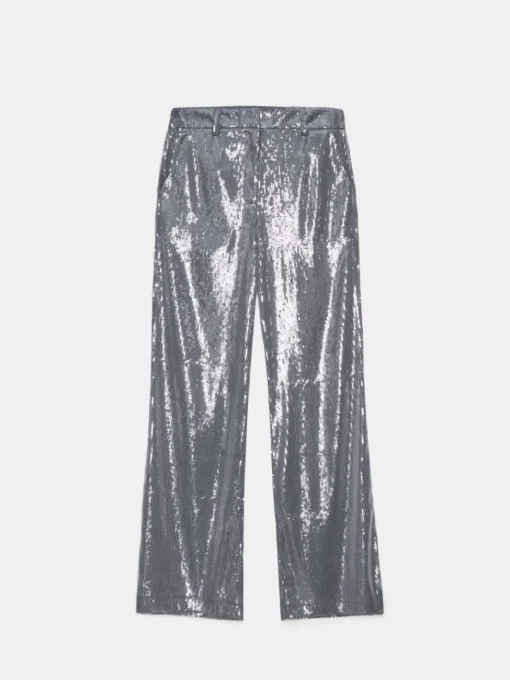 Hosen>MOHITO Paillettenhose Grau