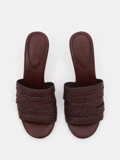 Entdecke Alles|Schuhe></noscript>MOHITO Pantoletten mit Absatz Dunkelbraun