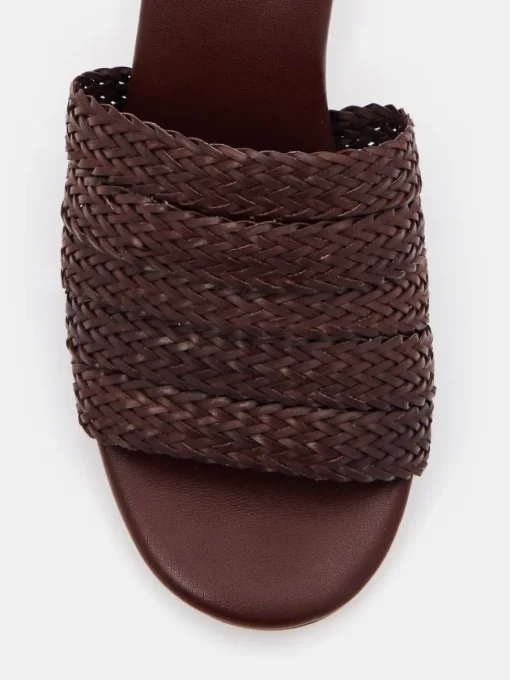 Entdecke Alles|Schuhe>MOHITO Pantoletten mit Absatz Dunkelbraun