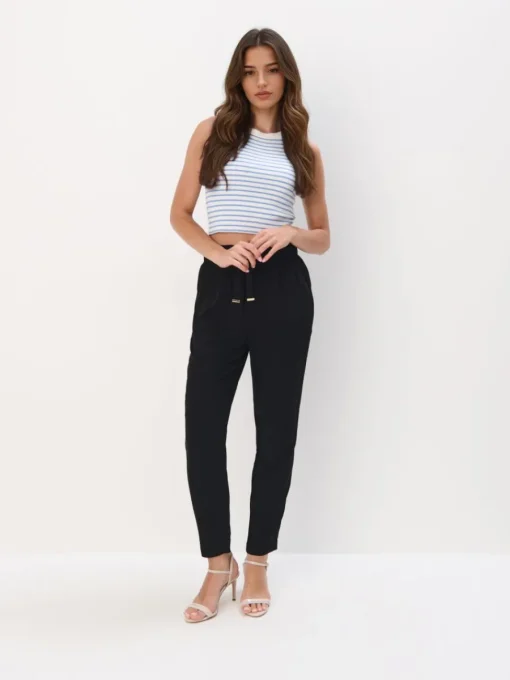 Hosen>MOHITO Paperbag-Hose Schwarz