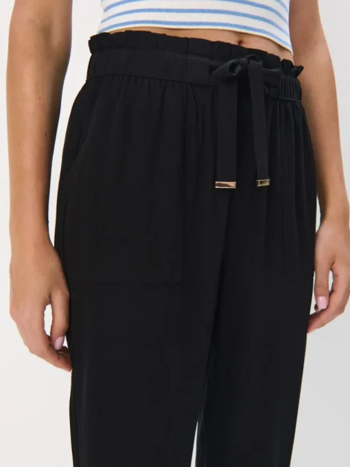 Hosen>MOHITO Paperbag-Hose Schwarz