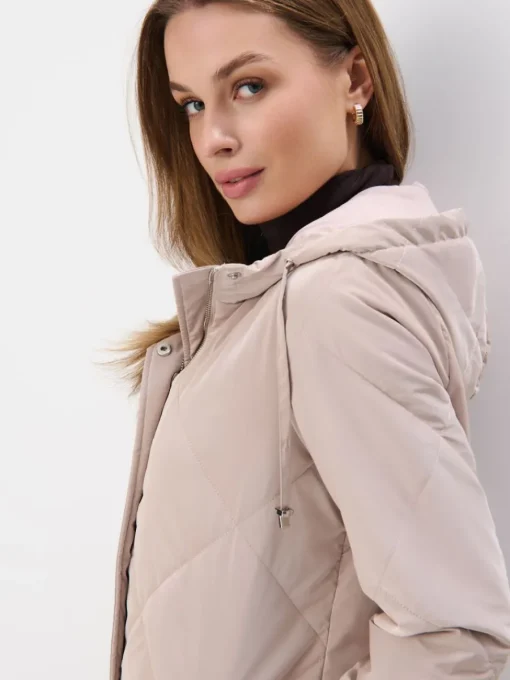 Jacken, Mäntel>MOHITO Parka mit Kapuze Beige