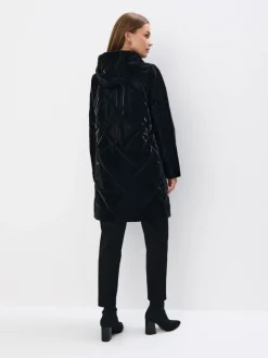 Jacken, Mäntel></noscript>MOHITO Parka mit Kapuze Schwarz