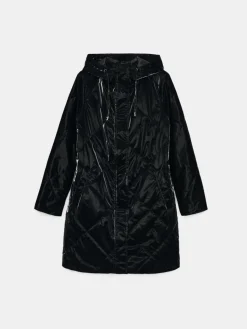Jacken, Mäntel></noscript>MOHITO Parka mit Kapuze Schwarz