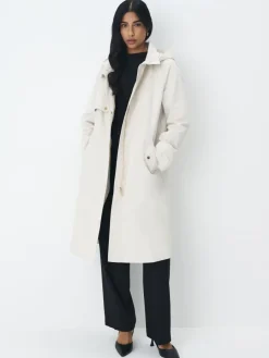 Jacken, Mäntel></noscript>MOHITO Parka mit Kapuze Creme