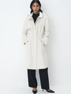 Jacken, Mäntel></noscript>MOHITO Parka mit Kapuze Creme