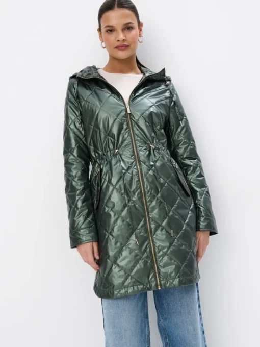 Jacken, Mäntel>MOHITO Parkajacke mit Kapuze Grün
