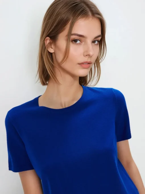 Pullover|T-shirts, Tops>MOHITO Pullover aus Viskose-Mix Blau