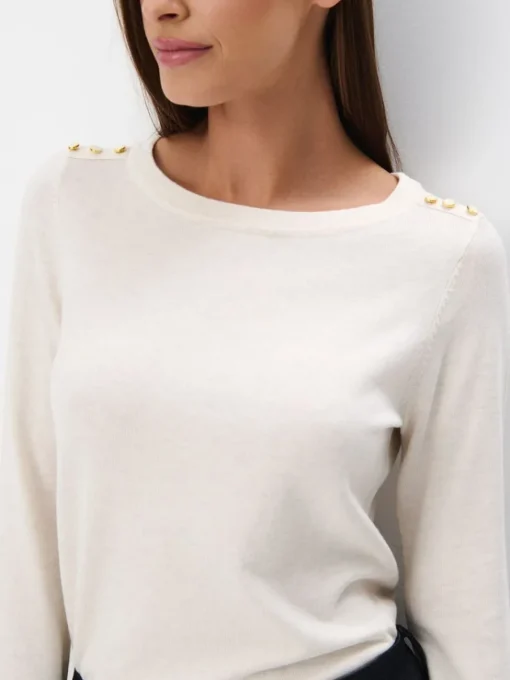 Pullover>MOHITO Pullover aus Viskose-Mix Creme