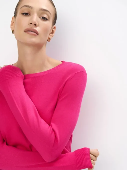 Pullover>MOHITO Pullover aus Viskose-Mix Fuchsia