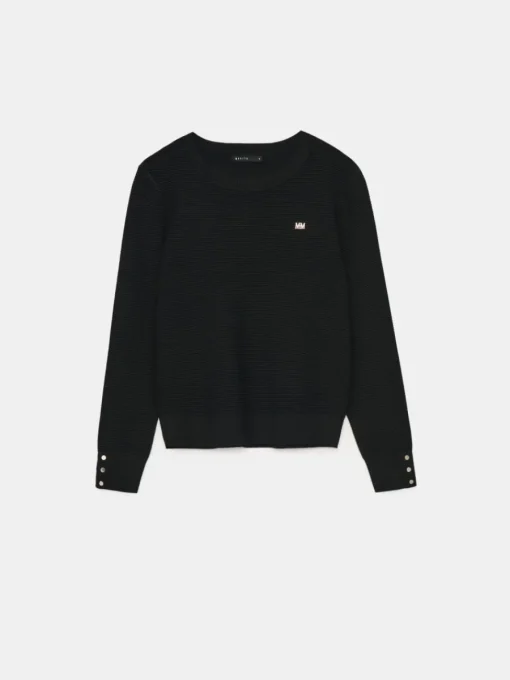Pullover>MOHITO Pullover aus Viskose-Mix Schwarz