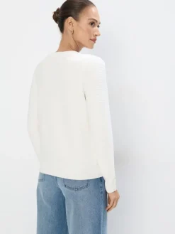 Pullover></noscript>MOHITO Pullover aus Viskose-Mix Weiu00df