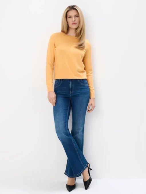 Pullover>MOHITO Pullover aus Viskose-Mix Senfgelb