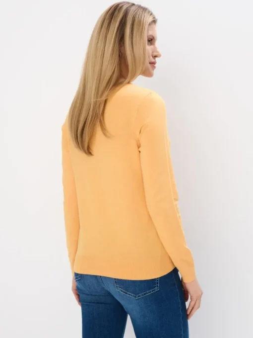 Pullover>MOHITO Pullover aus Viskose-Mix Senfgelb