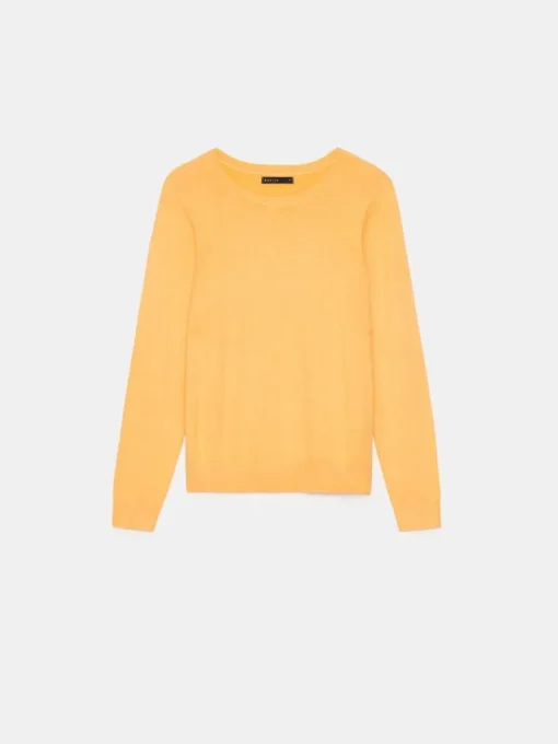 Pullover>MOHITO Pullover aus Viskose-Mix Senfgelb