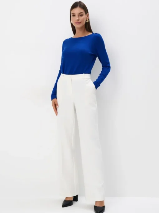 Pullover>MOHITO Pullover aus Viskose-Mix Blau