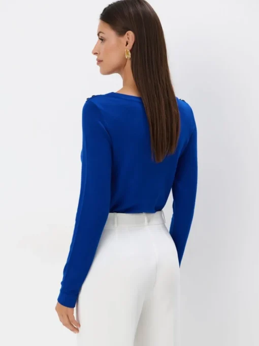 Pullover>MOHITO Pullover aus Viskose-Mix Blau