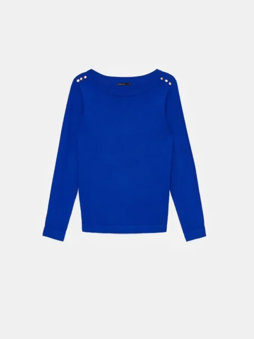 Pullover>MOHITO Pullover aus Viskose-Mix Blau