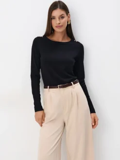 Pullover>MOHITO Pullover aus Viskose-Mix Schwarz